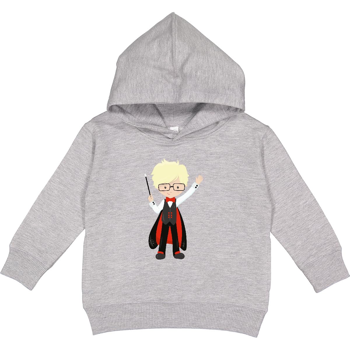 inktastic Magician Boy, Blond Hair, Magic Trick, Wand Toddler Hoodie 4T Heather 447b2