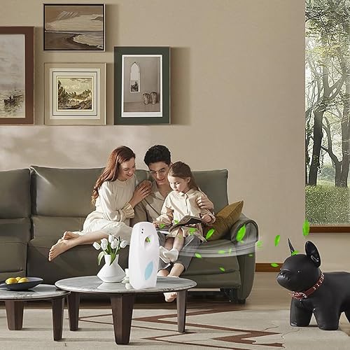 Miniatura 4 de Dispensador automático de ambientador en aerosol (paquete de 2), ambientadores automáticos para montaje en paredde pie para uso doméstico y