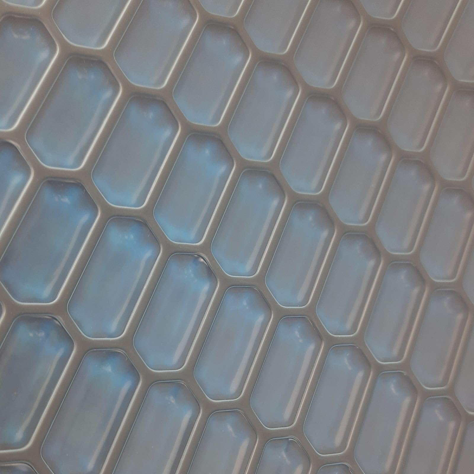 Bâche à Bulles Solaire Piscine 8 x 4 m - Epaisseur 500 Microns Premium - Bordée 4 Côtés - Technologie Alvéolaire Chauffante Anti Algues - Bleu/Gris