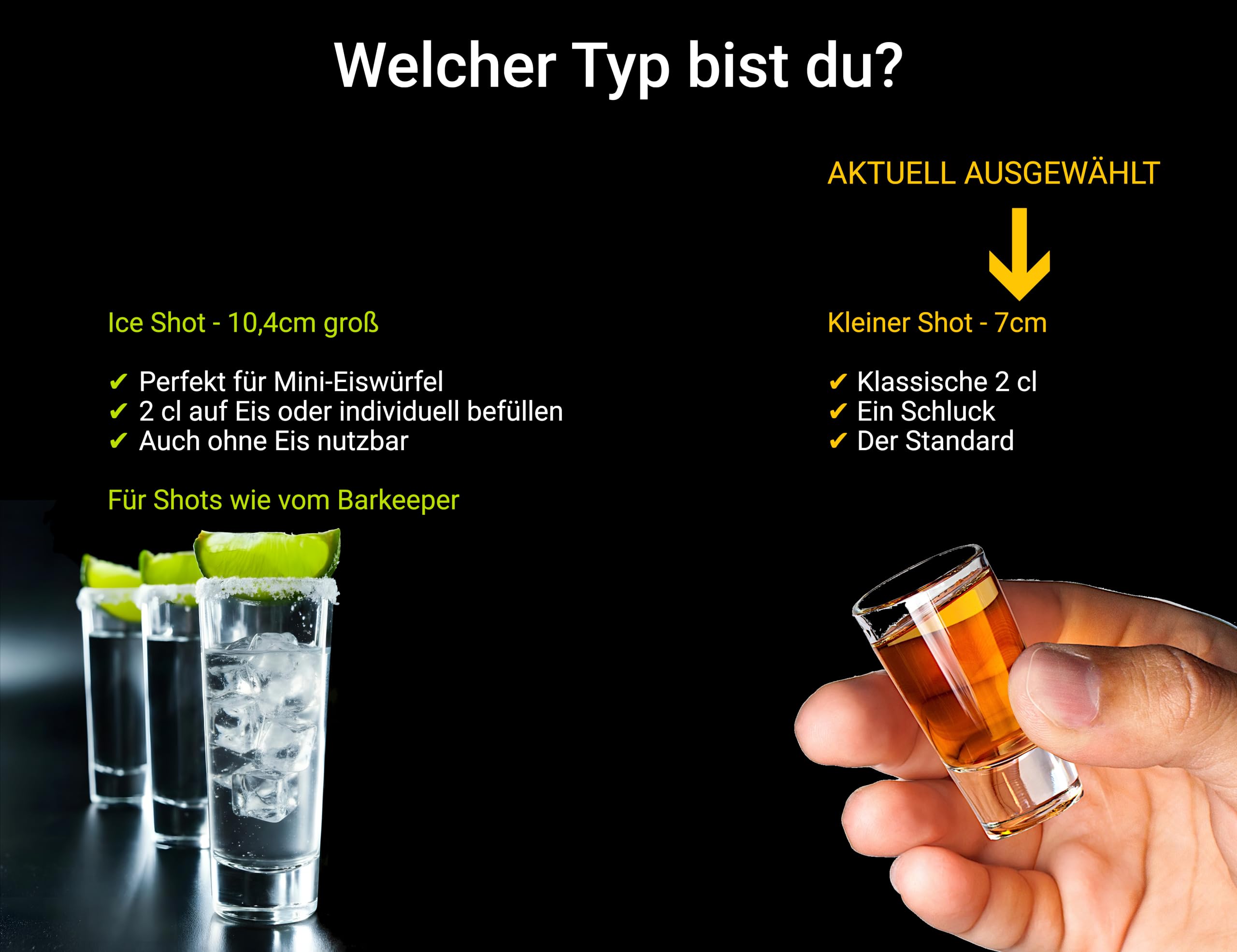 50x Schnapsgläser inkl. Schnapslatte (51-teilig) Shotgläser Wodka Pinnchen Set