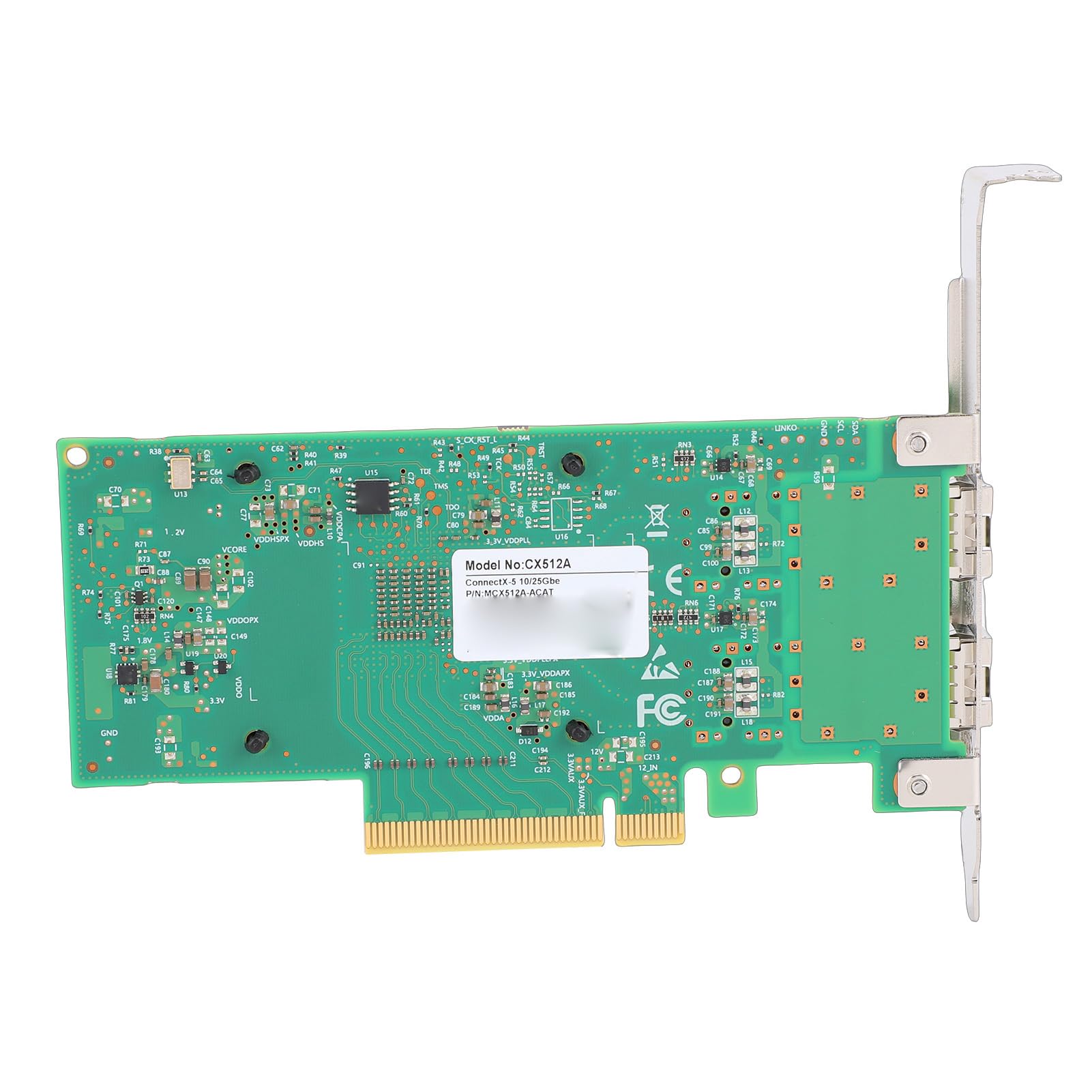 Gugxiom Scheda di Rete per Server con 2 Porte SFP28 da 25 G Scheda di Rete PCIe per Sistemi, e VMware
