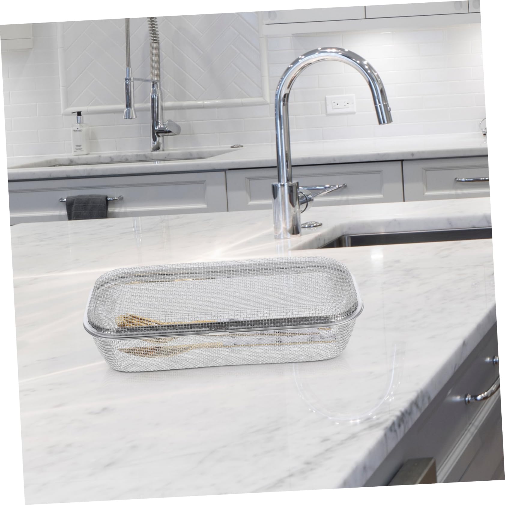 MAGICLULU Cestelli Di Ricambio Per Lavastoviglie in Acciaio Inossidabile 304 Portaposate Per Scolapiatti Da Cucina