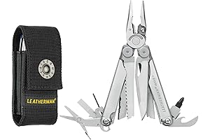 Leatherman Wave+, 18-in-1 Multi-tool for Durability and Versatility