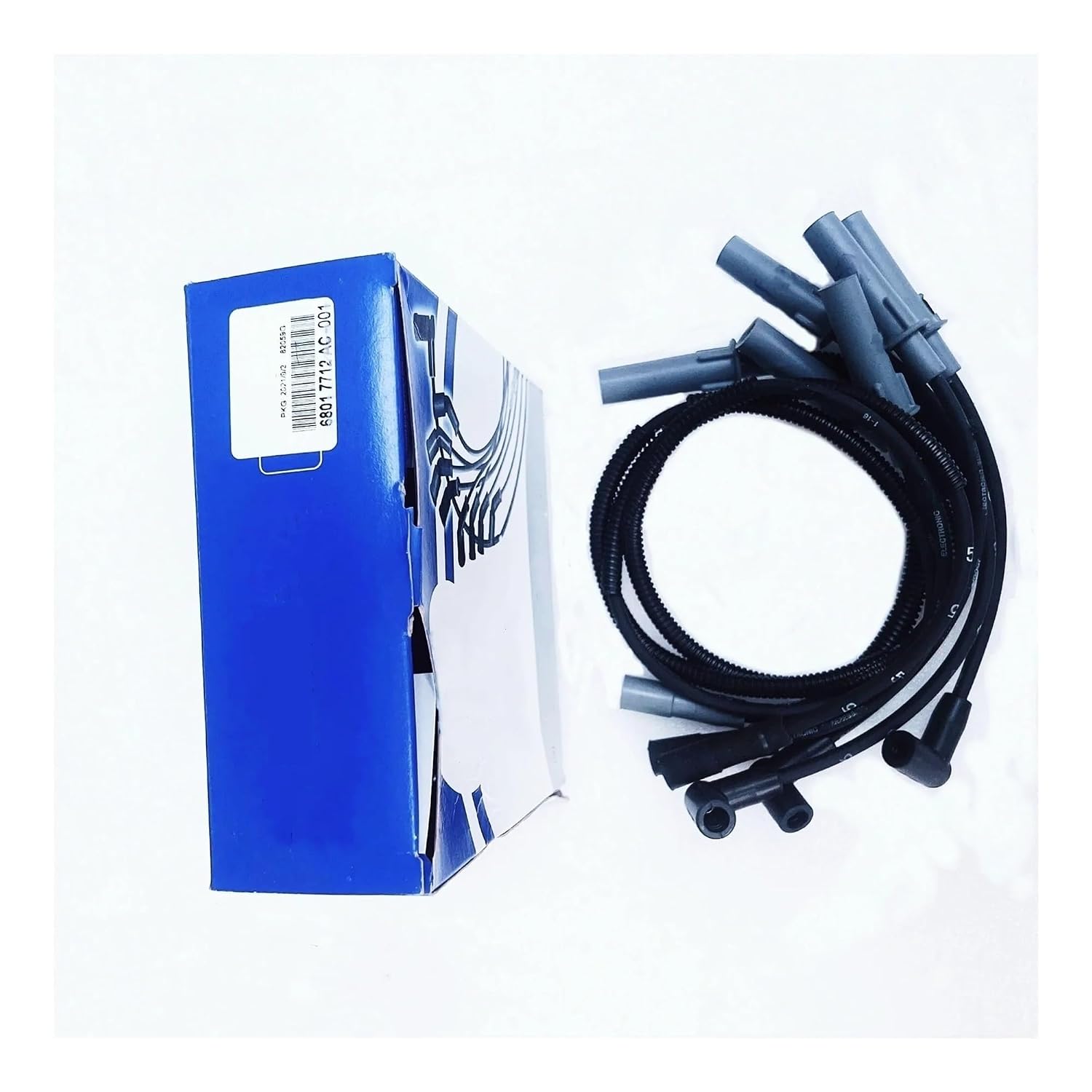 6PC/kit Ignition Cable (Ignition Wire, Cylinder Dividing Wire),68017712AC, Compatible with: 3.8L, WranglerJK, 2007-2011