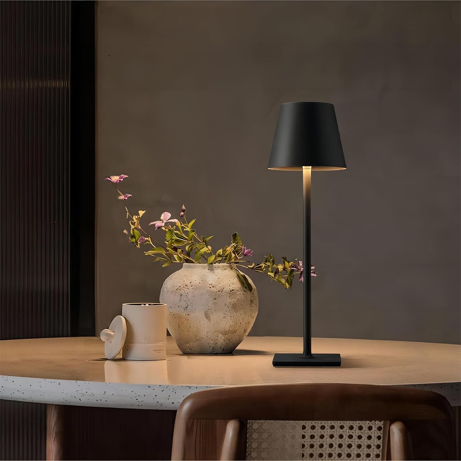 Cordless Table Lamps Rechargeable - Outdoor Waterproof LED Table Light Portable 5000mah Battery Operated Lamp 3 Color Stepless Dimming Memory Function - View #7