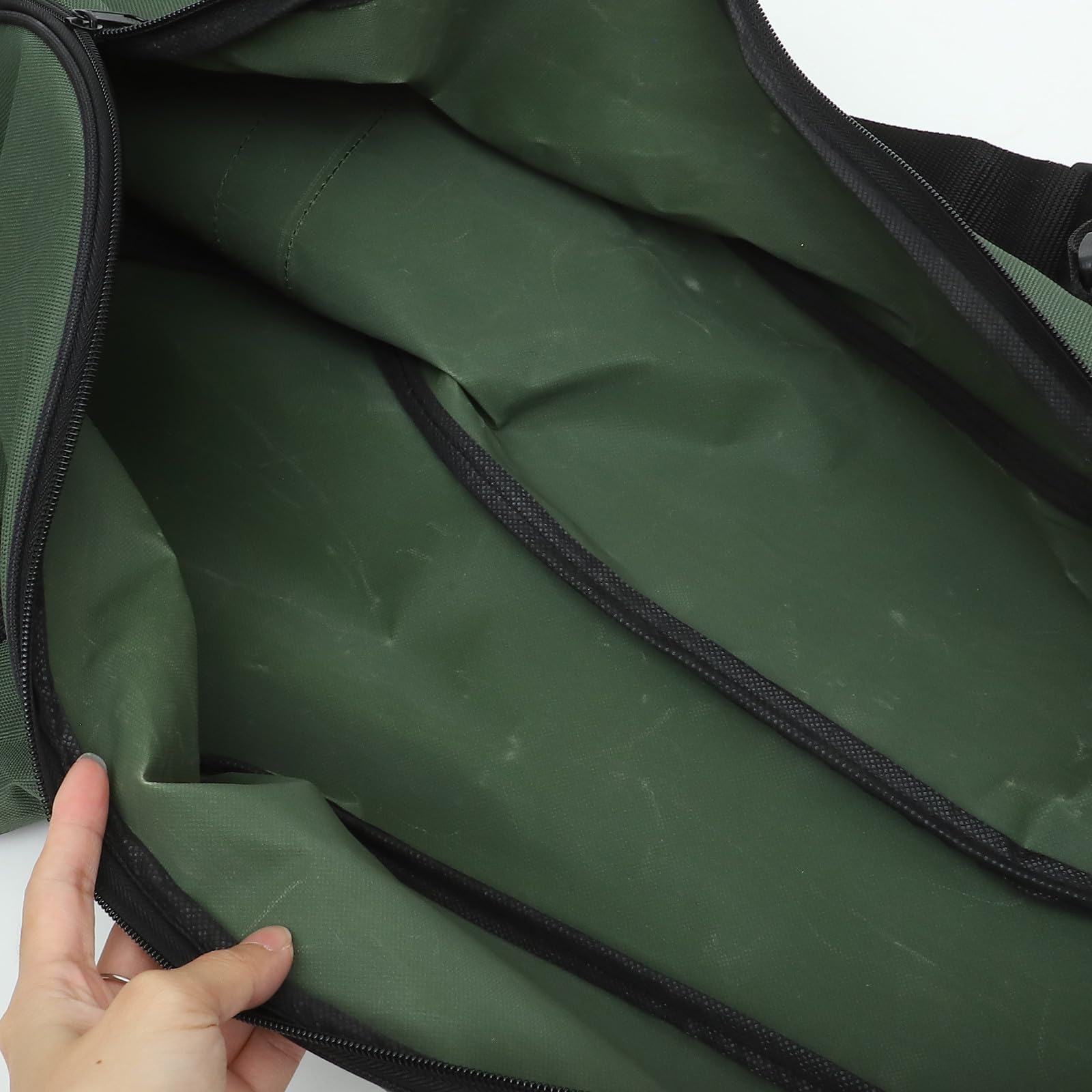 Uonlytech Kettensägen Tragetasche aus Robustem Oxford Gewebe Große Aufbewahrungstasche für Elektrokettensägen Wasserabweisend Stoßfest Handliche Tragetasche für Outdoor Einsatz