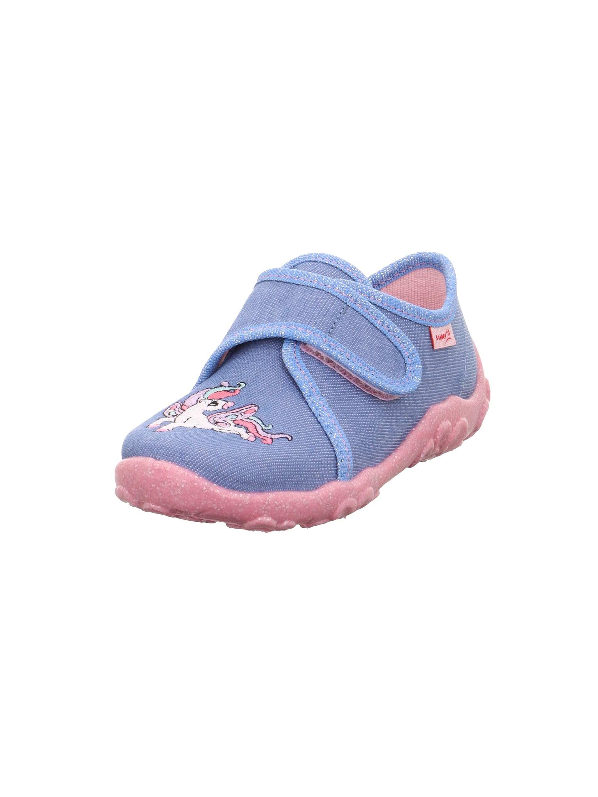 Superfit Girls Bonny Slippers, Light blue 8400, 2 UK