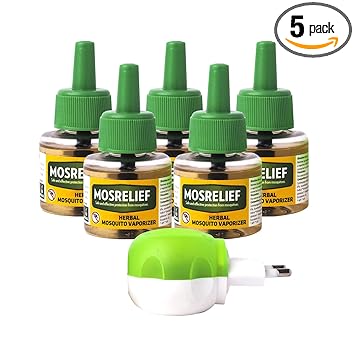 Herbal Strategi Mosquito Repellent Vaporizer Refill - 40Ml (Pack Of 5) - image, photos