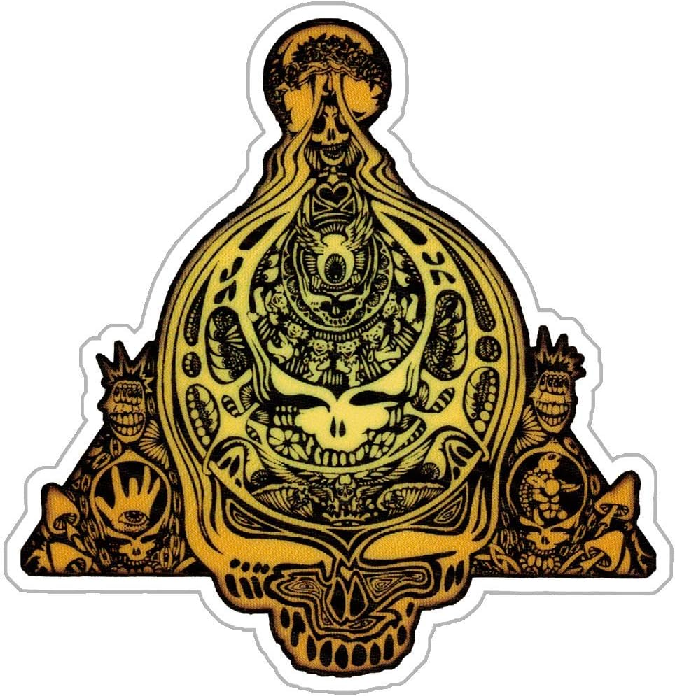 Grateful Dead Aiko - Small Bumper Sticker or Laptop Decal (2.5” X 2.5")