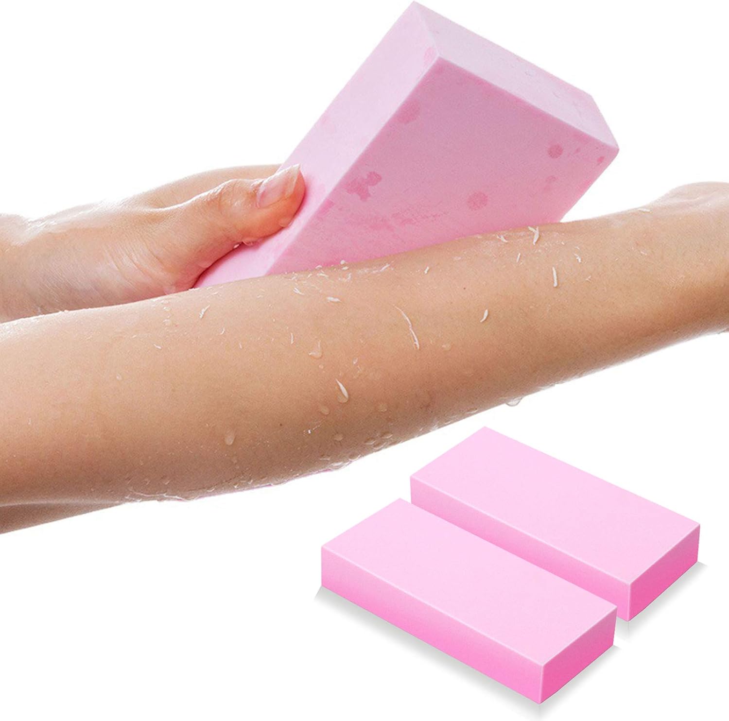 垢すりスポンジ 毛穴清潔 角質除去 海綿 やわらか シャワーブラシ 垢すりやさ 清潔衛生にも使えます 掃除用 2枚セット Jie Du あかすり 通販 Amazon