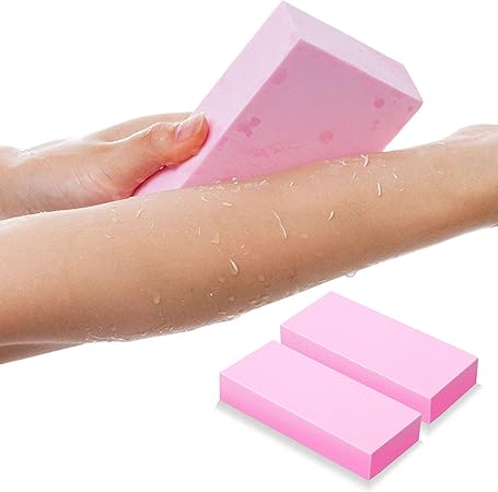 Amazon 垢すりスポンジ 毛穴清潔 角質除去 海綿 やわらか シャワーブラシ 垢すりやさ 清潔衛生にも使えます 掃除用 2枚セット Jie Du あかすり 通販