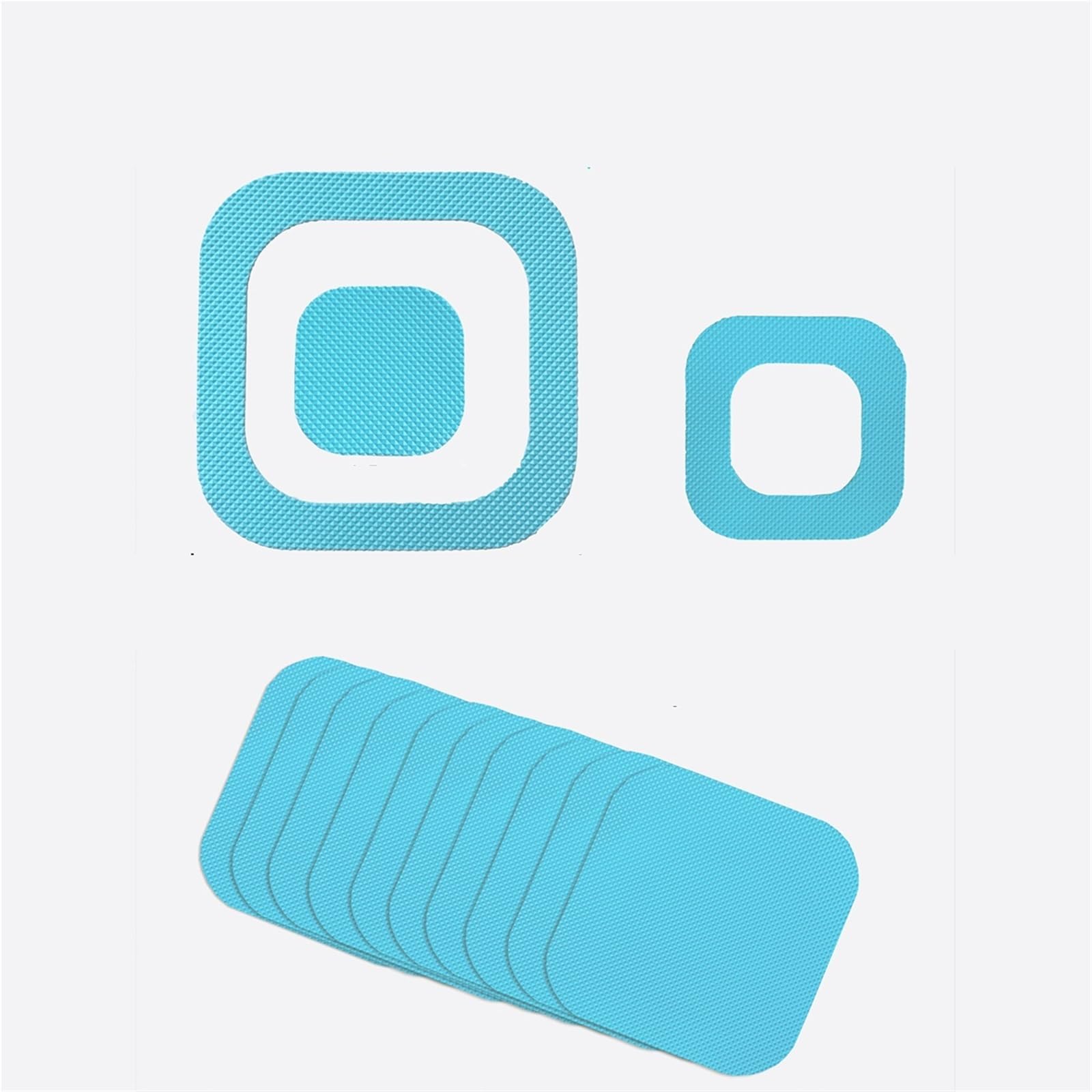 JFNKLFG Non Slip Shower Stickers 30pcs Shower Tapes Pedal Adhesive Sticking Bathtub Bathroom Colorful Anti Slip Sticker Floor Anti-skid Pad Stickers(Color3)