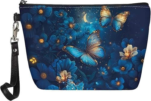 Miniatura 8 de Bolsa de cosméticos para mujer, bolsas de maquillaje grandes, bolsa de viaje para artículos de tocador, estuche impermeable, 0-Daisy