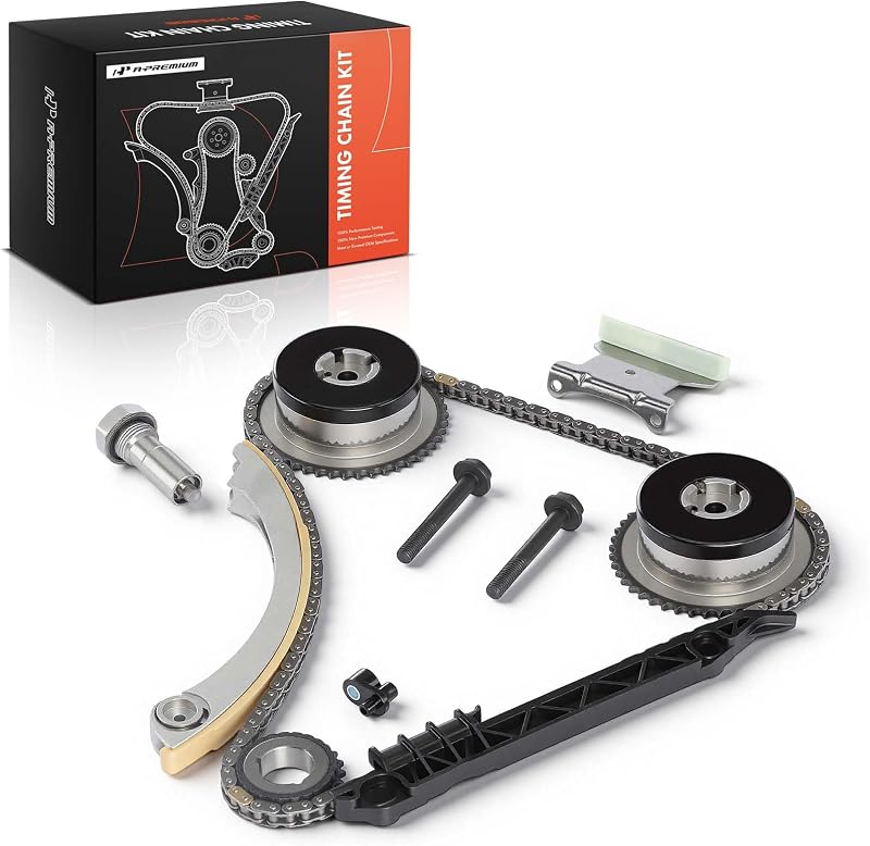 Kit de corrente de distribuição do motor A-Premium com engrenagens VVT e tensionador para motores 2.2L e 2.4L