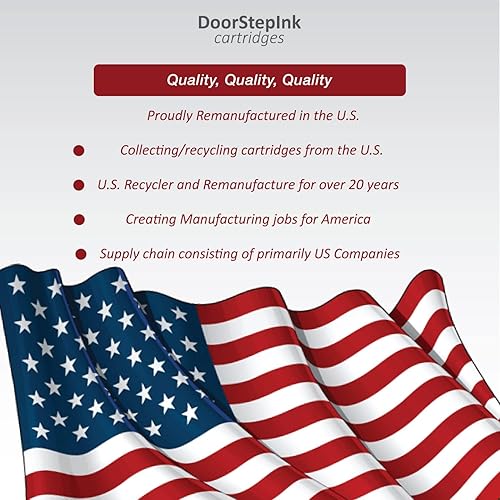 Miniatura 3 de DoorStepInk Recambios de cartucho de tinta remanufacturados en los Estados Unidos para impresora Canon PG-245XL 243XL CL-246XL 246 XL 244XL 244 XL,