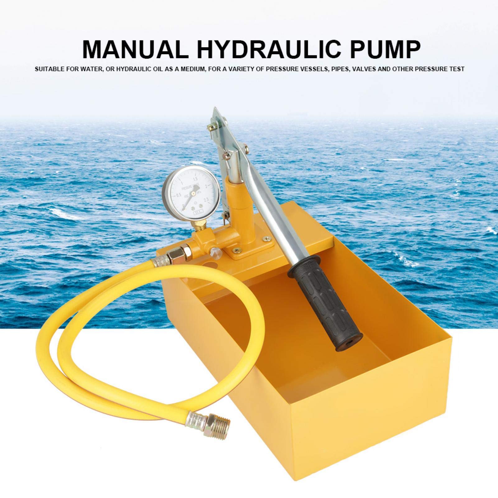 Bomba de prueba de última generación, bomba de prueba de presión de agua, bomba de prueba de fugas de agua para instalación de tuberías de agua en sistemas de calefacción, herramienta manual de pru