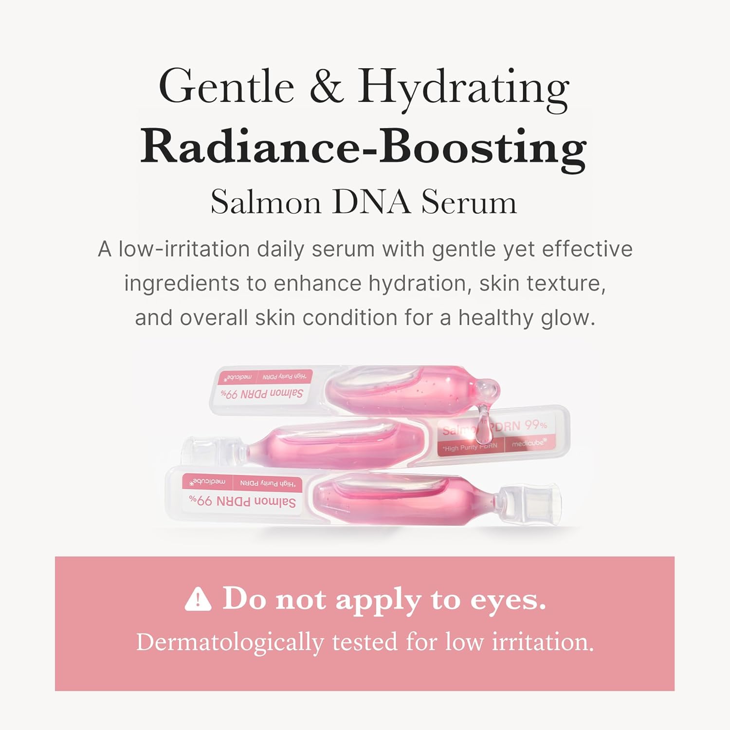 Ampollas individuales del serum medicube Salmon DNA PDRN