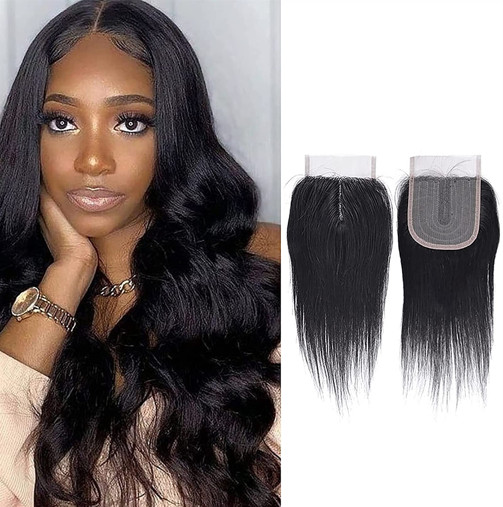 Amazon.com: PIAOLIGN Wig Real Hair Wig 44T Type Lace Hair Block Africa and  Europe 4x4 Lace Closure,Very Suitable for Holiday Parties,Wedding  Scenes,Graduation Ceremonies (Color : A, Size : 10inch) : Beauty &