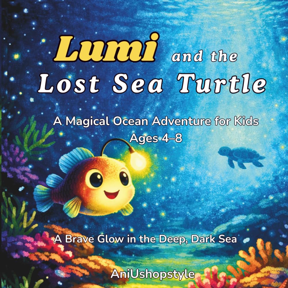 Lumi and the Lost Sea Turtle: A Magical Ocean Adventure for Kids Ages 4–8 | Book 2 of the Lumi Ocean Adventures| 5 Minute Kids Story Book