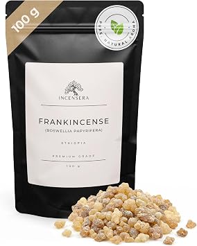Incensera Frankincense Resin 100 g from Ethiopia Boswellia Papyrifera