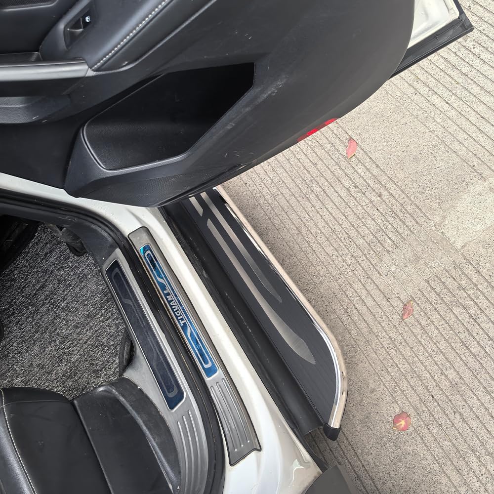Side Steps Running Boards Fit for Lincoln Nautilus 2024 2025 2026 Nerf Bars Accessories Side Stair (with Brackets) Black with Shiny Chrome Stainless Steel Anti-Slip Decor 51