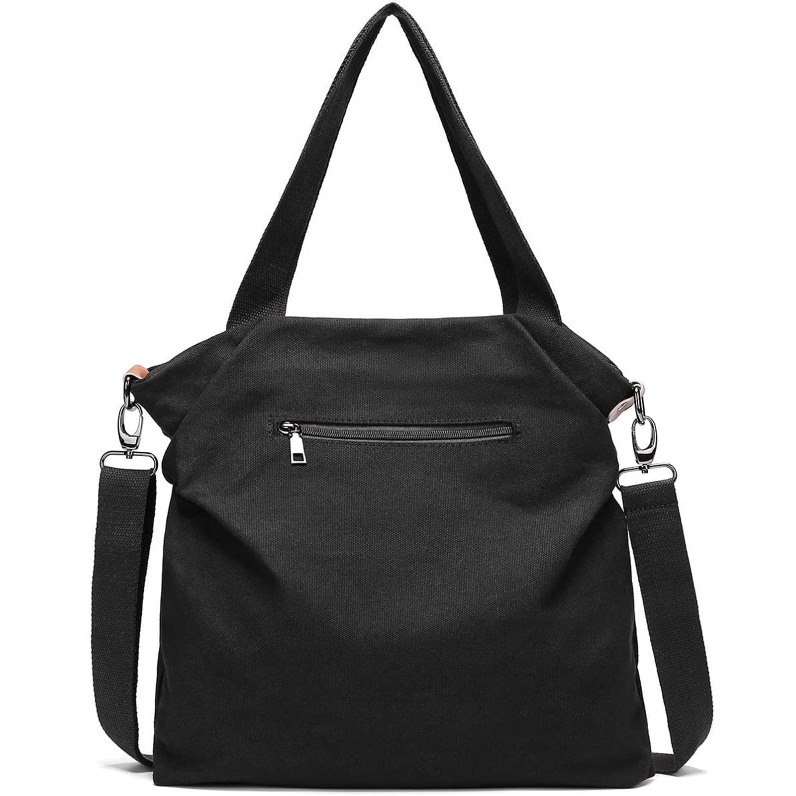Myhozee Borsa Donna Tracolla,Borse Mano Donna Borse a Spalla in Tela Borsetta Vintage Shopper Messenger Bag Multifunzione per Shopping Scuola Viaggio