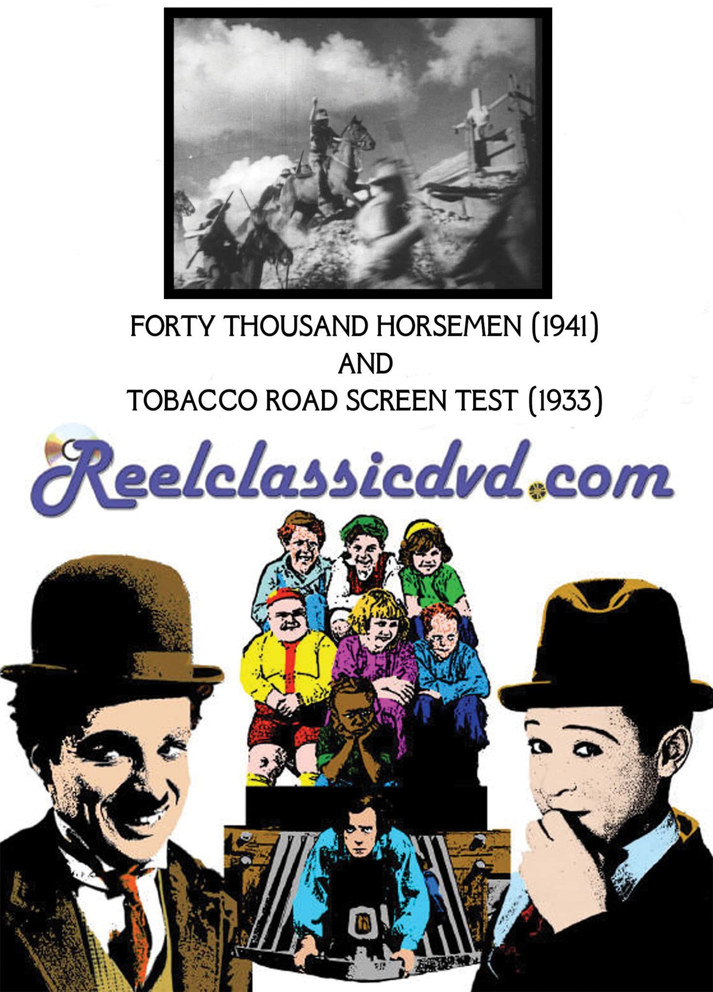 Forty Thousand Horsemen (1941) y Tobacco Road Screen Test (1933) DVD de colección cine clásico
