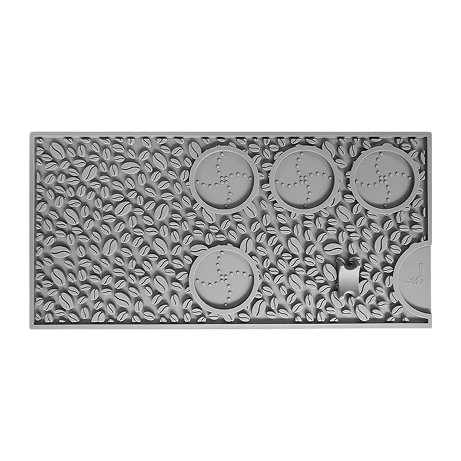 TFAOYS Modern Coffee Pubs Accessory Mats with Nonslip Bottom Perfect for Brewing Stations in Cafes or Residential Kitchens Space Coffee Station Mats