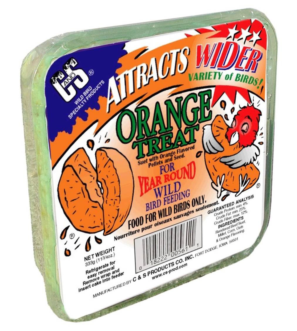 C&S Orange Treat 11.75 Ounces, 12 Pack