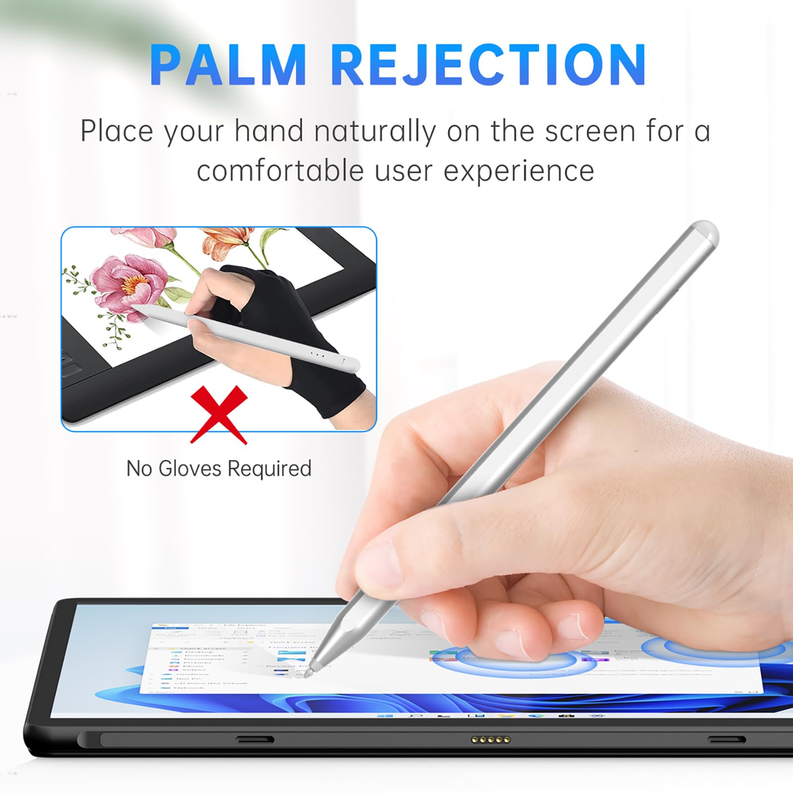 Uogic Stylus Pen For Microsoft Surface Pro 9/8/X/7+/6/5