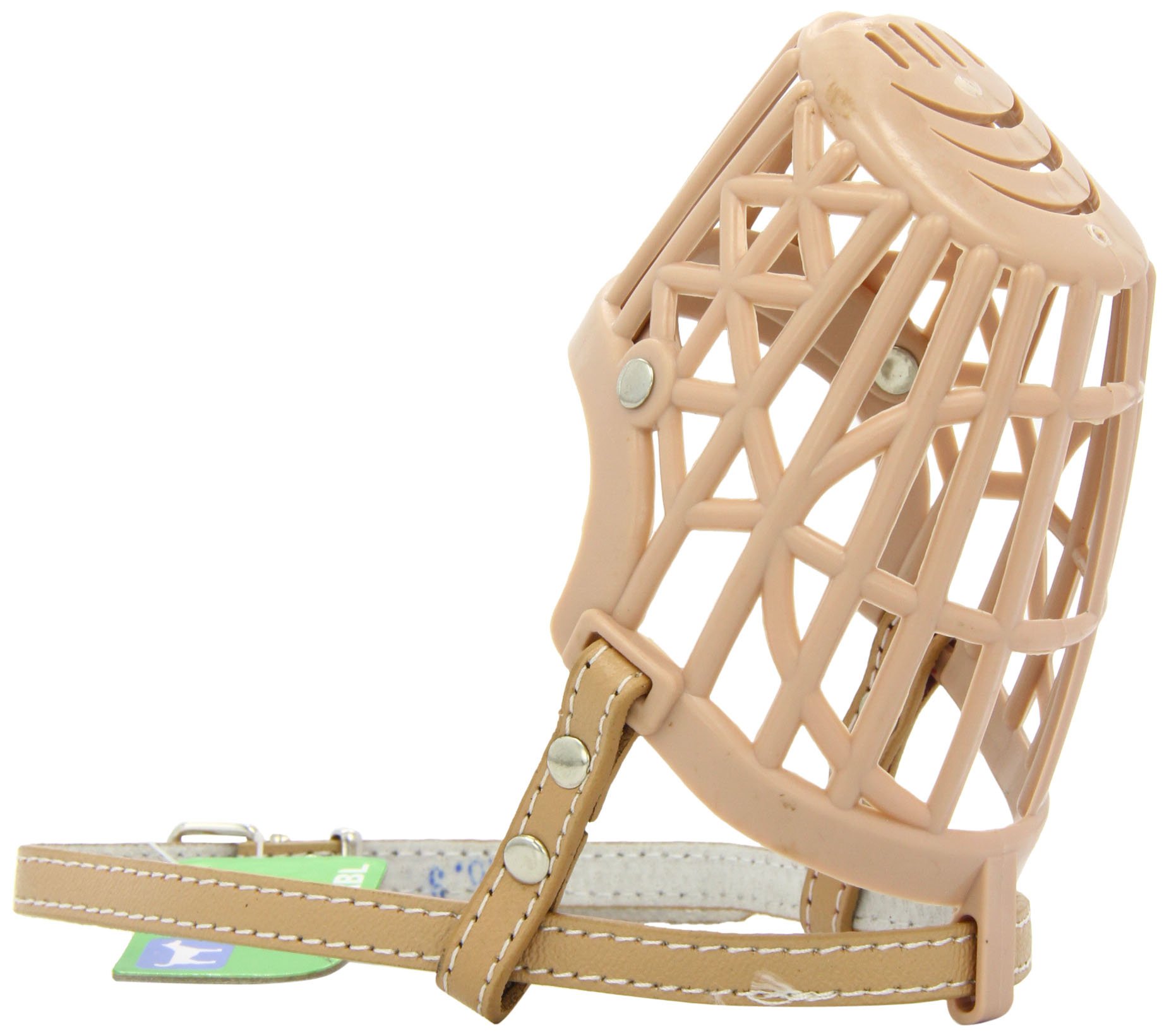 Kerbl 81013 kaganiec tworzywo sztuczne rozmiar 3 U, 24 cm, głębokość kosza 6 cm, brązowy