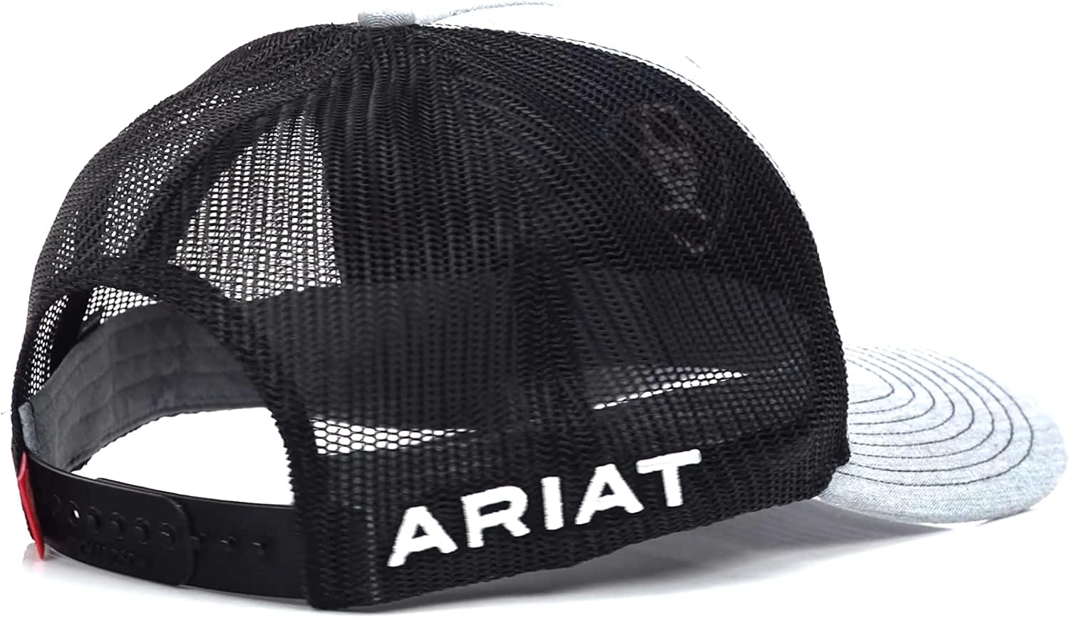 ARIAT Men's R112 Cap, Mexican Flag, Grey, Black Mesh Back, Snapback