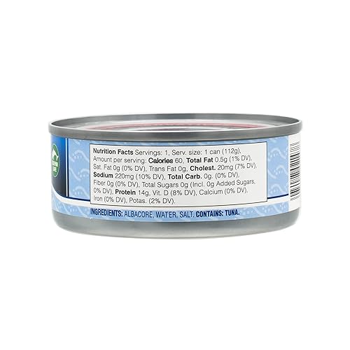 Miniatura 2 de MW Polar Atún, Albacora blanca sólida natural en agua, lata de 5 onzas (paquete de 12)