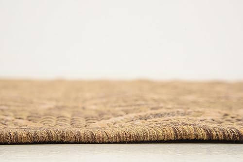 Miniatura 9 de Unique Loom Alfombra Colección enrejado Marroquí Celosía Transicional Interior y Exterior, Polipropileno