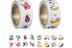 Motivational Animal Reward Stickers for Kids