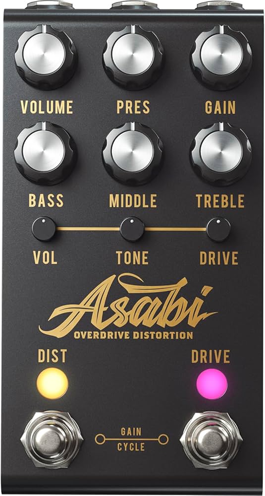 Jackson Audio Asabi ディストーション & オーバードライブ Jackson Audio Mateus Asato Distorção Overdrive Asabi