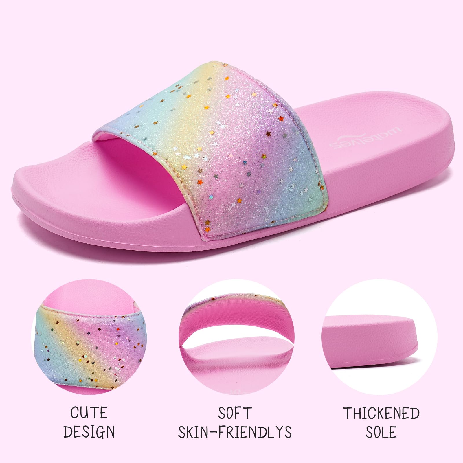 Chanclas Niña Playa Piscina Verano Antideslizante Sandalias Hogar
