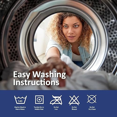 Miniatura 6 de Mattress-Homes Juego de sábanas Split King para cama ajustable, juego de sábanas de 5 piezas, extra suaves, refrescantes, bolsillo profundo de hasta