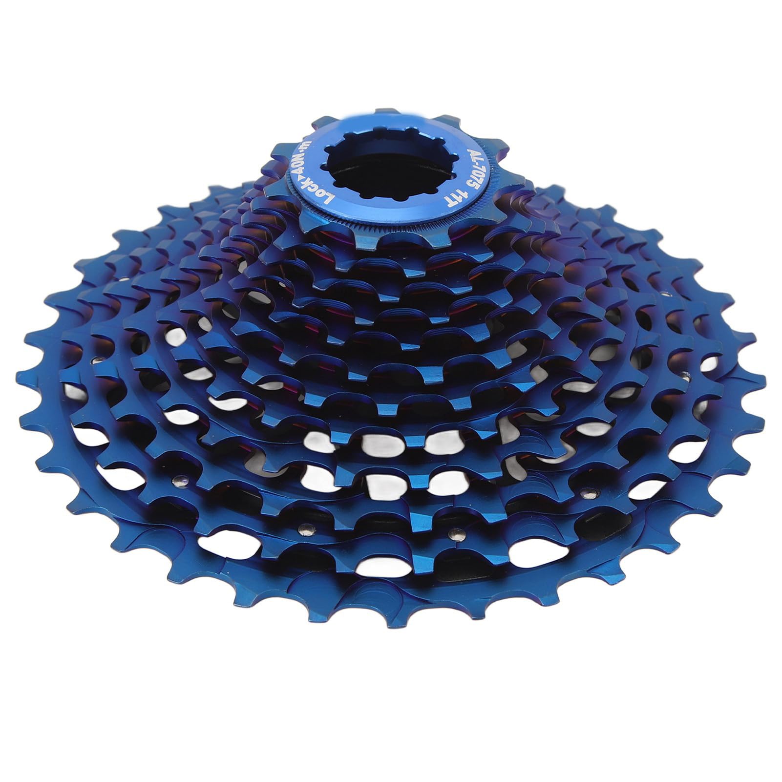 Cosiki Casete de 12 Velocidades, Casete de Bicicleta de Diseño Hueco de Acero de Alta Resistencia Silencioso para Reemplazo