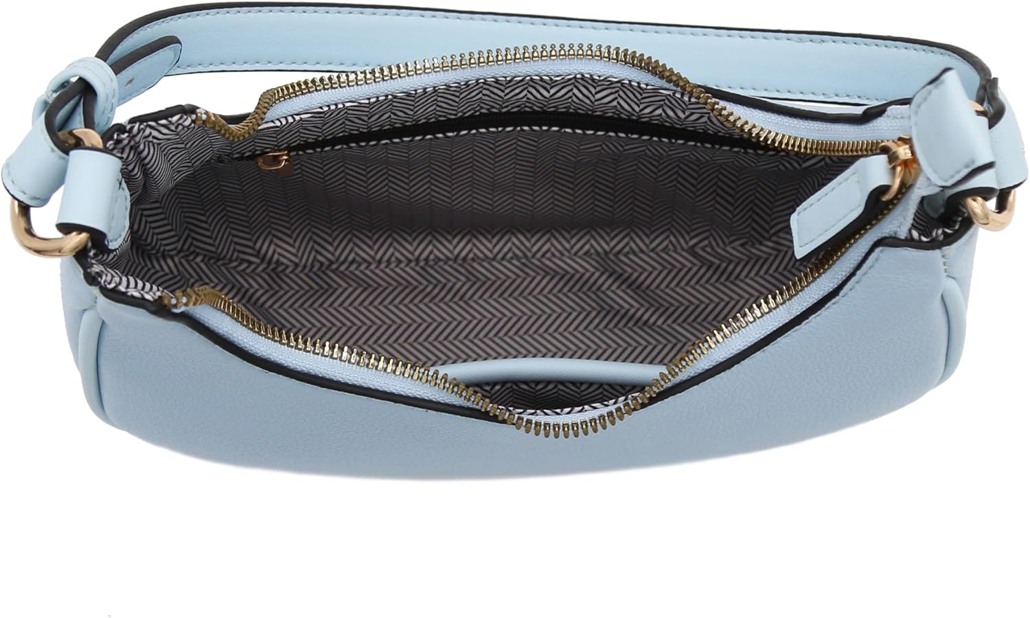 FashionPuzzle Small Crescent Shoulder Bag Underarm Purse - Image 7