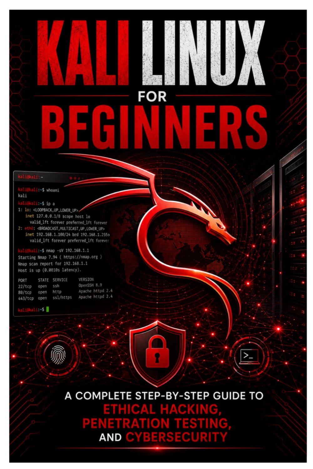 Kali Linux for Beginners: A Complete Step-by-Step Guide to Ethical Hacking, Penetration Testing, and Cybersecurity