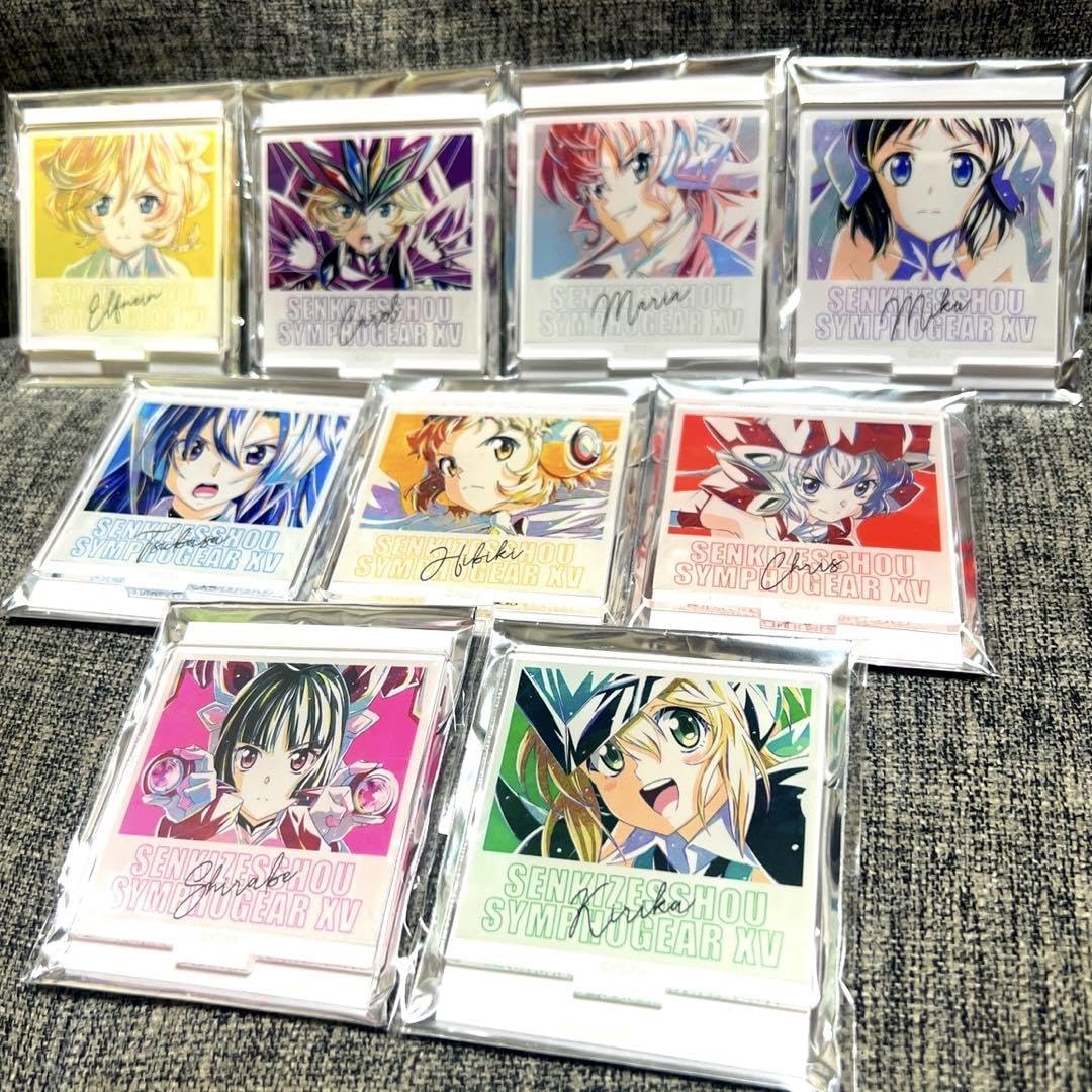 戦姫絶唱シンフォギア　ani-art トレーディングアクリルスタンド　全9種 戦姫絶唱シンフォギア ani-art トレーディングアクリルスタンド