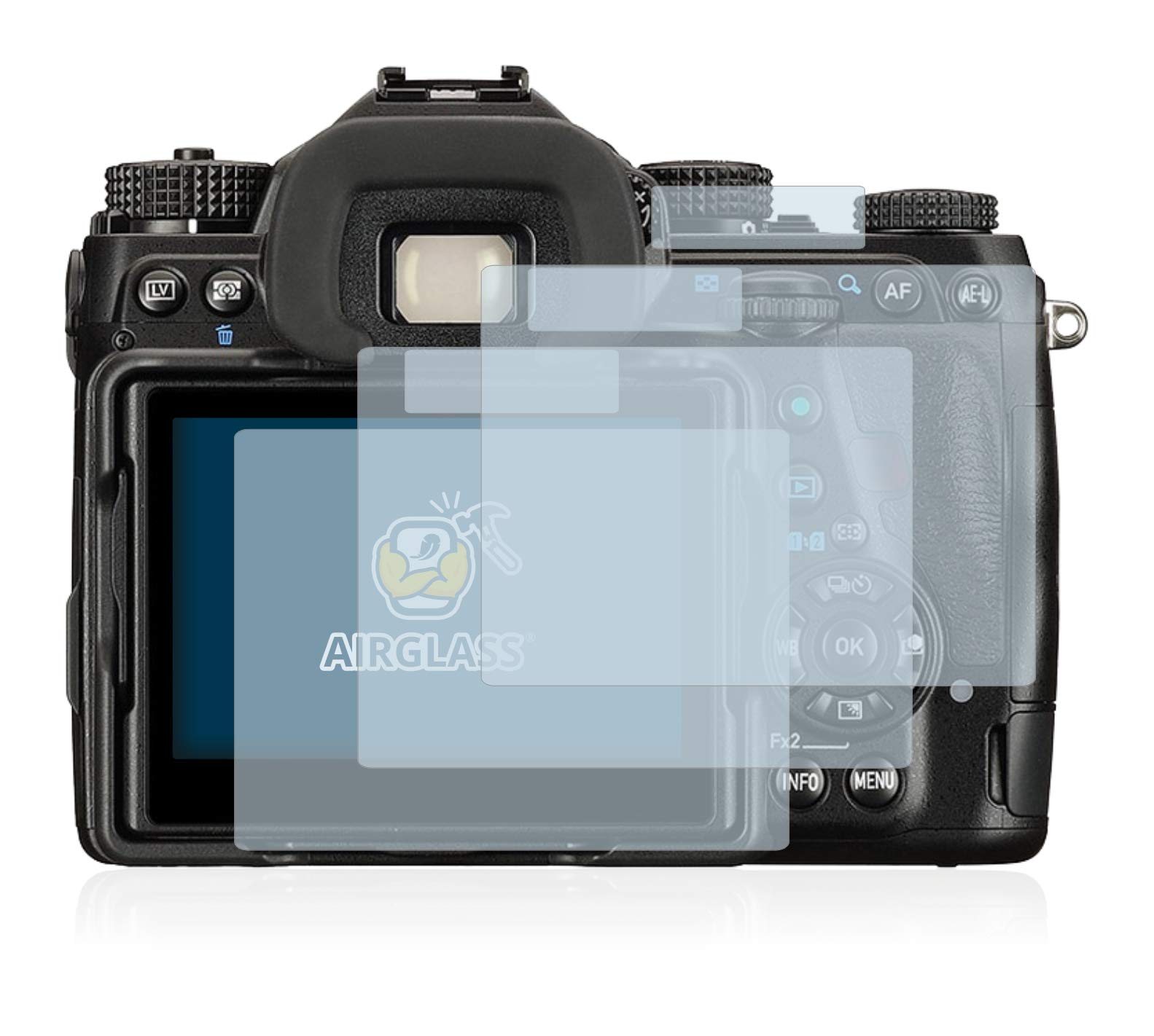 BROTECT AirGlass Schutzglas Für Pentax 645Z – 9H Kratzfest, Anti-fingerprint, Made In Germany