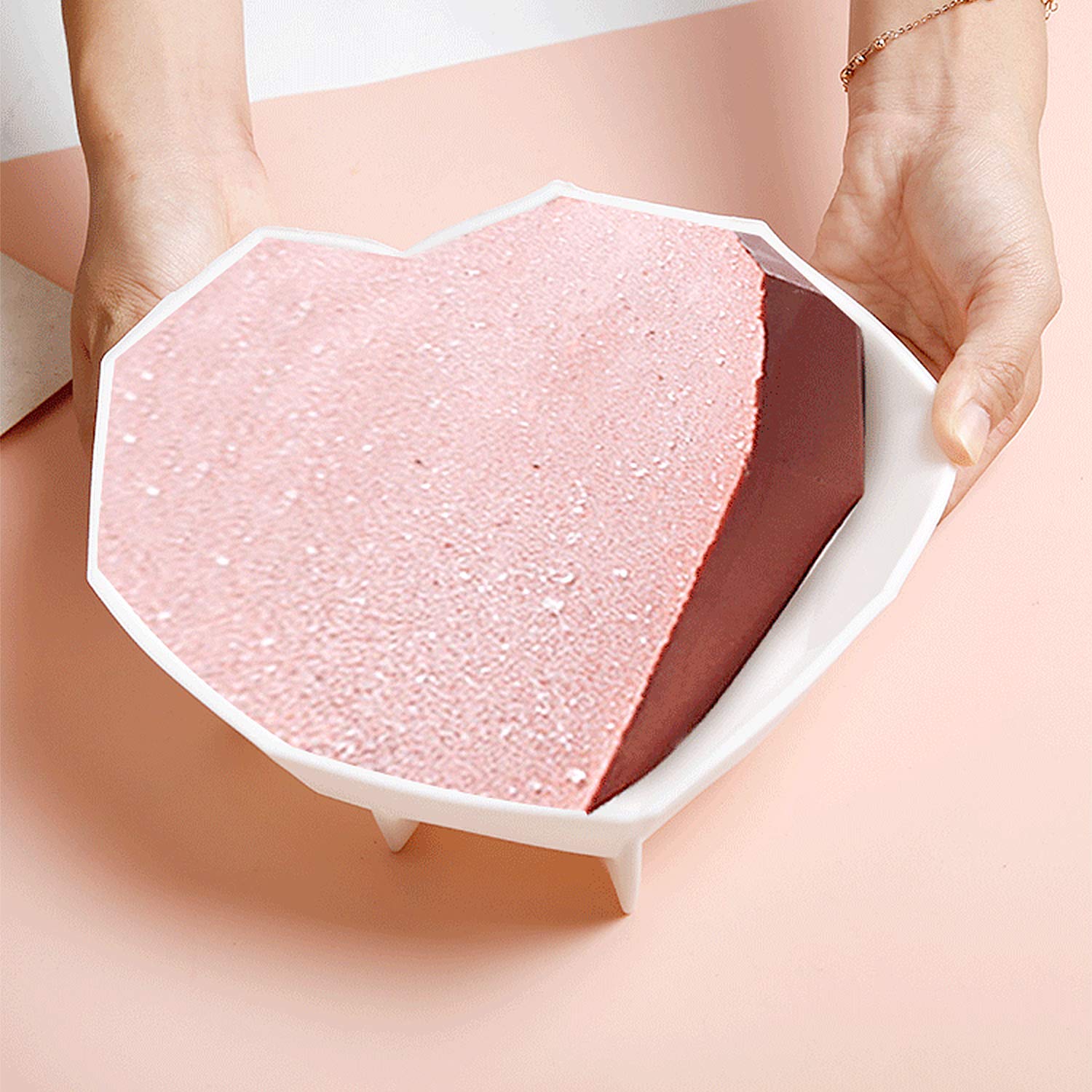 3D Wolken Backform Aus Silikon - 20,6cm Kuchenform Für Mousse & Gelee