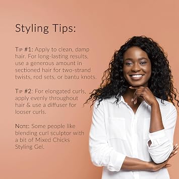 أداة تحديد الشعر Mixed Chicks Curl Sculptor، 8 أونصة سائلة