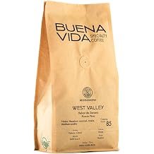 Buena Vida Specialty Coffee - Helsar de Zarcero Honey | 100% Certified Regenerative Costa Rican Coffee | Medium Roast, Caturra Catuai | Specialty Grade 85 Score | Whole Bean | 12 oz