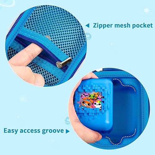 Miniatura 24 de Funda para Bitzee Interactive Toy Digital Pet y funda, juguetes duros de transporte para mascotas electrónicas virtuales que reaccionan al tacto