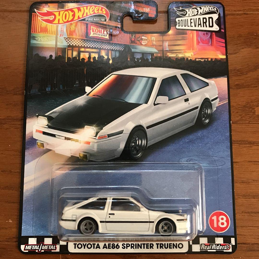 Amazon | ホットウィール ブールバード トヨタ AE86 スプリンター 
