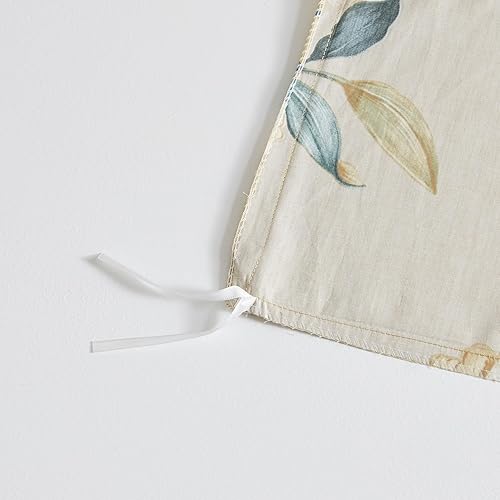 Miniatura 5 de YuHeGuoJi Juego de funda de edredón de pájaro coral, tamaño King, 100% algodón egipcio, verde, botánico, floral, juego de 3 piezas, 1 bonita funda