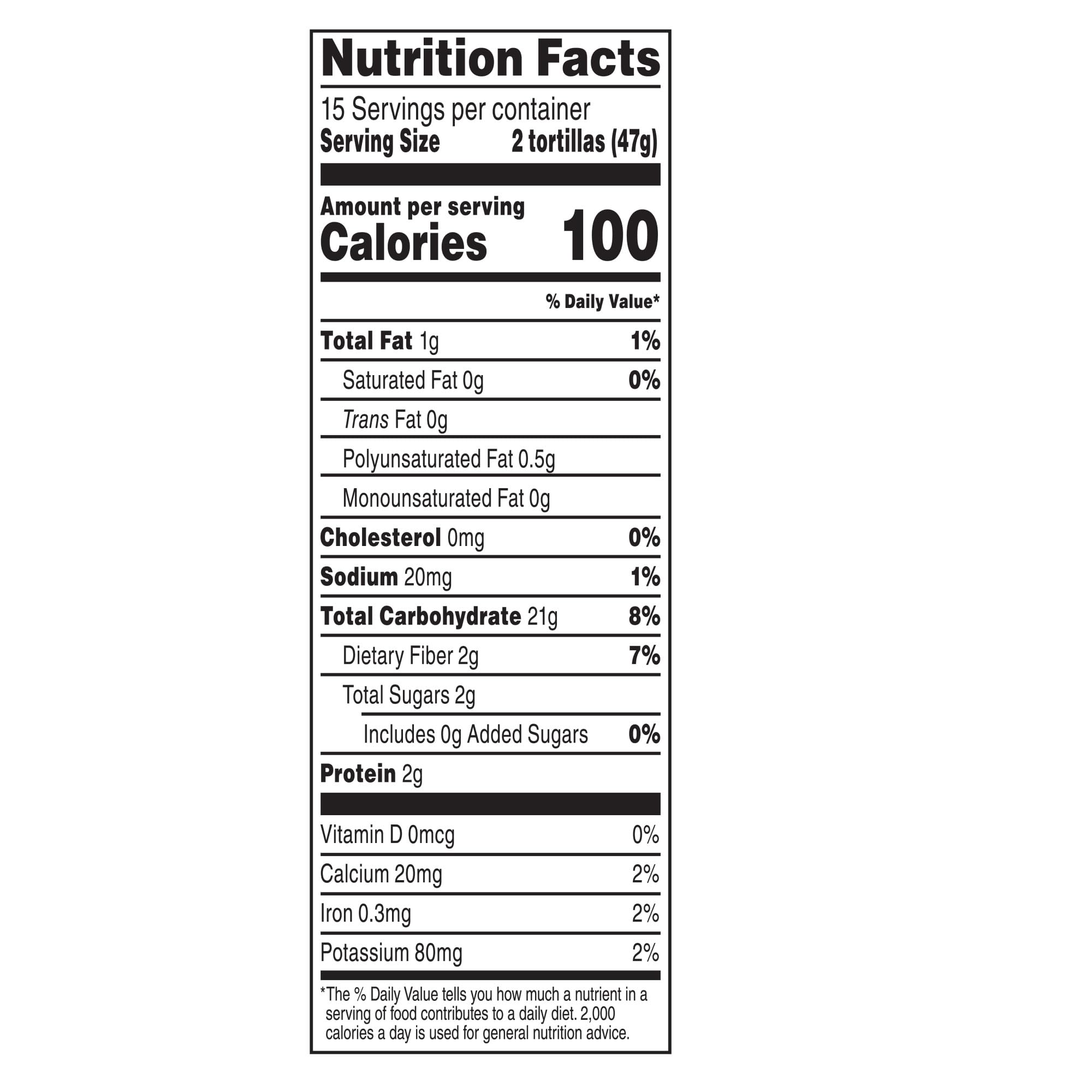 Mission White Corn Tortillas Small Soft Taco Size 30 Count Gluten Free Trans Fat Free — view 6